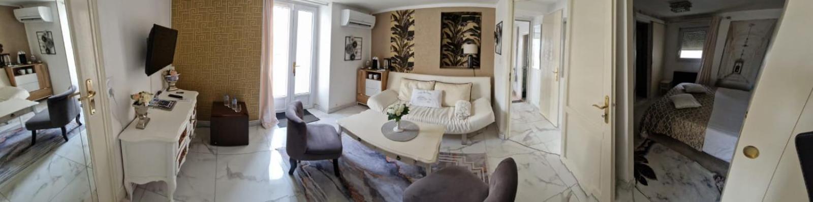 Bed and Breakfast Domaine La Corniche Bayon Exterior foto